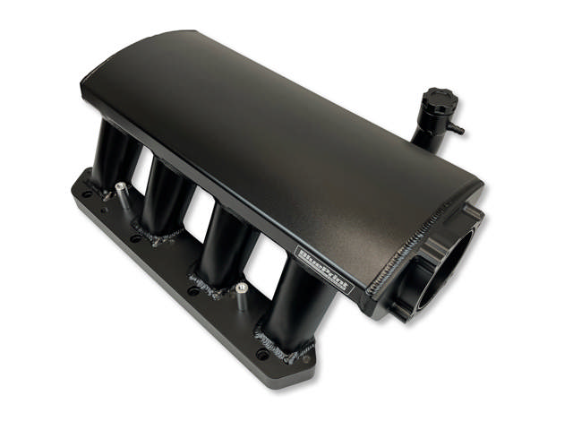Hemi Kit - Intake Manifold and Fuel Rail - GEN III Hemi 837252 Equivalent - 92MM Bore - Aluminum - Black Anodized