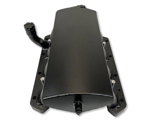 Hemi Kit - Intake Manifold and Fuel Rail - GEN III Hemi 837252 Equivalent - 92MM Bore - Aluminum - Black Anodized