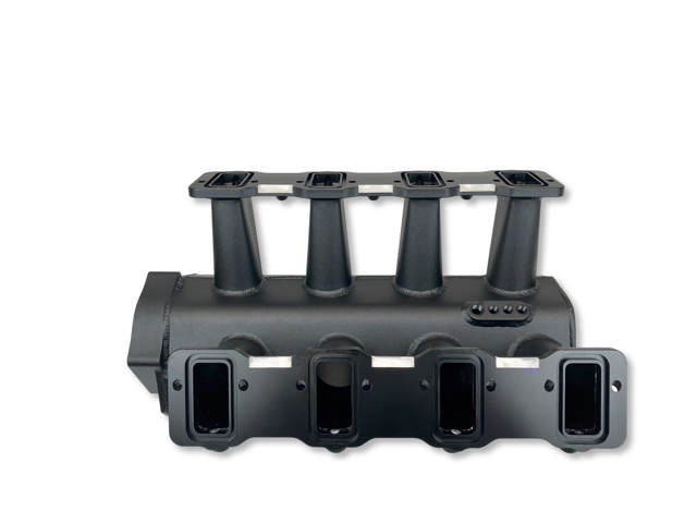 GM LS Compatible Intake Manifold - BPE LOG - LS3 / L92 - Aluminum Black - 102MM Bore