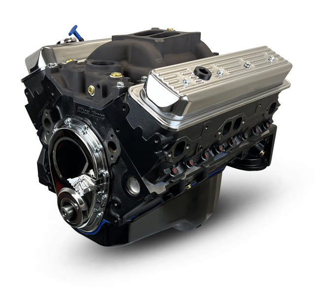 BluePrint Engines GM Marine Small Block Compatible 383 c.i. Engine - 405 Horsepower - Long Block