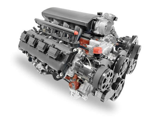 BluePrint Engines Chrysler Hemi Compatible Pro Series 426 C.I. Deluxe Dressed - Black Pulley Kit - Fuel Injected