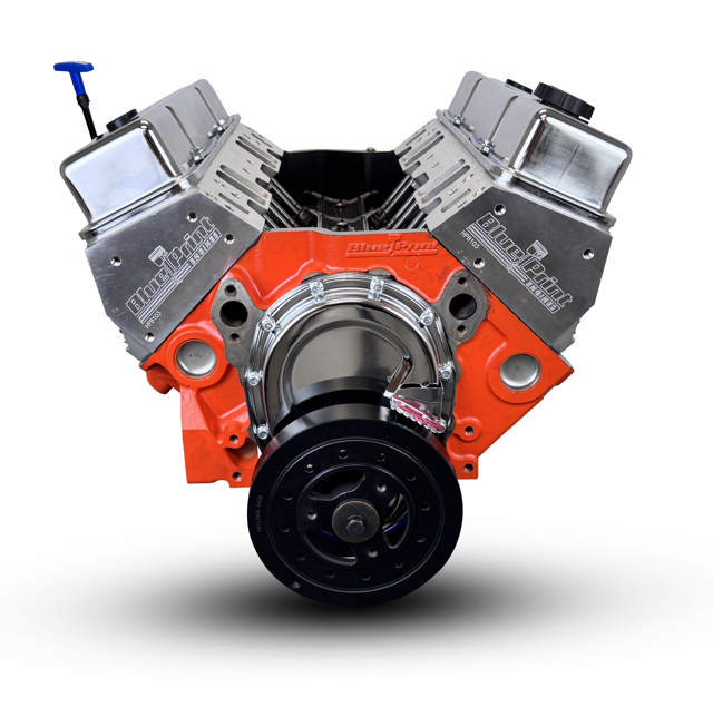 BluePrint Engines GM Small Block Compatible 454 c.i. Pro-Series Engine - 563 Horsepower - Long Block