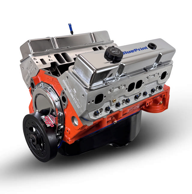 BluePrint Engines GM Small Block Compatible 454 c.i. Pro-Series Engine - 563 Horsepower - Long Block