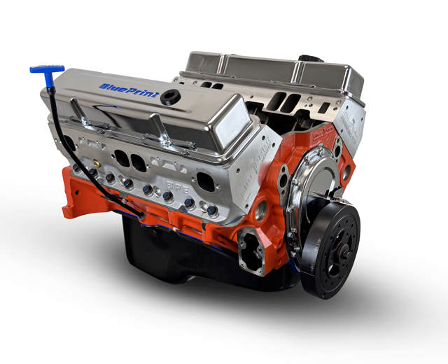 BluePrint Engines GM Small Block Compatible 454 c.i. Pro-Series Engine - 563 Horsepower - Long Block