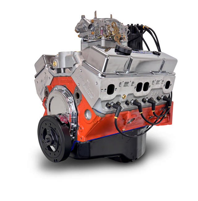 BluePrint Engines GM Small Block Compatible 454 c.i. Pro-Series Engine - 563 Horsepower - Base Dressed - Carbureted