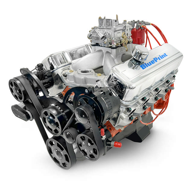 BluePrint Engines GM Big Block Compatible 502 c.i. Pro Series Engine - 627 Horsepower - Base Dressed - Carbureted