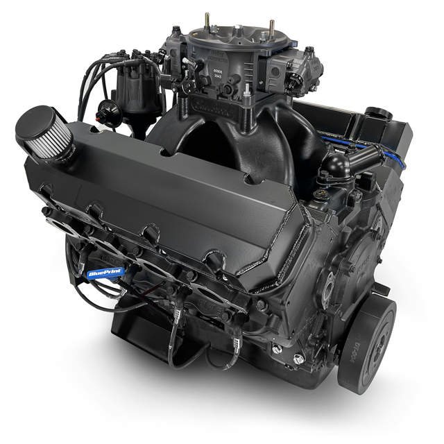 BluePrint Engines GM Big Block Compatible 632 c.i. Pro Series Engine - 815 Horsepower - Blackout Reaper Edition - Base Dressed - Carbureted