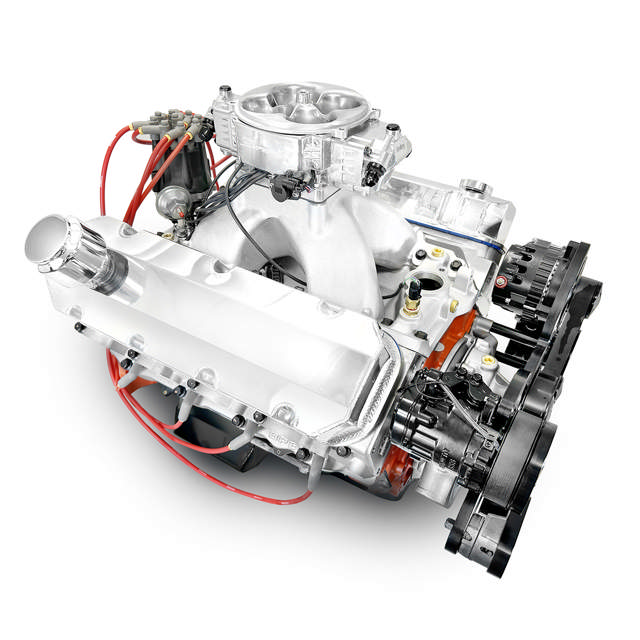 BluePrint Engines GM Big Block Compatible 632 c.i. Pro Series Engine - 815 Horsepower - Deluxe Dressed - Black Pulley Kit - Fuel Injected