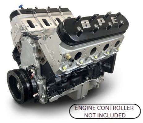 BluePrint Engines GM LS Compatible 376 c.i. Pro Series Engine - 530 Horsepower - Long Block - No ECU / Harness