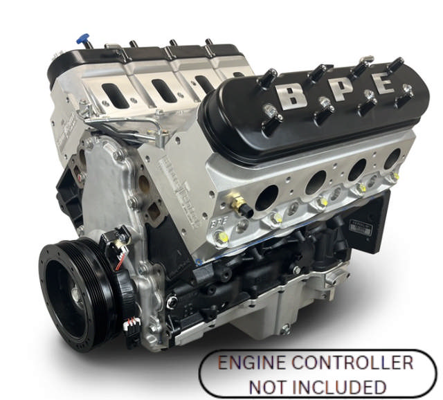 GM LS Compatible 376 c.i. Pro Series Engine - 530 Horsepower - Long Block - No ECU / Harness