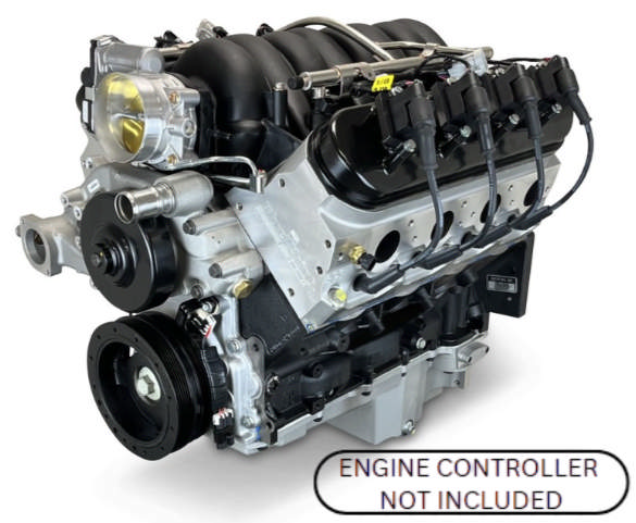 BluePrint Engines GM LS Compatible 376 c.i. Pro Series Engine - 530 Horsepower - Base Dressed - No ECU / Harness