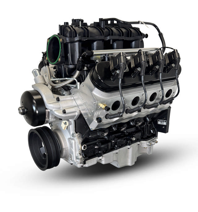 BluePrint Engines GM LS Truck Compatible 376 c.i. Pro Series Engine - 495 Horsepower - Base Dressed - No ECU / Harness