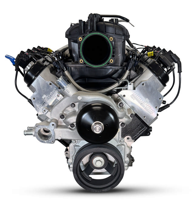 BluePrint Engines GM LS Truck Compatible 376 c.i. Pro Series Engine - 495 Horsepower - Base Dressed - No ECU / Harness