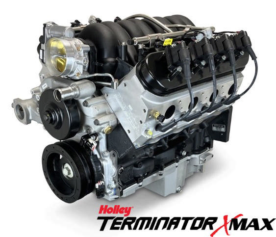 BluePrint Engines GM LS Compatible 427 c.i. Pro Series Engine - GM Plastic Intake - Base Dressed - Holley Terminator X EFI System