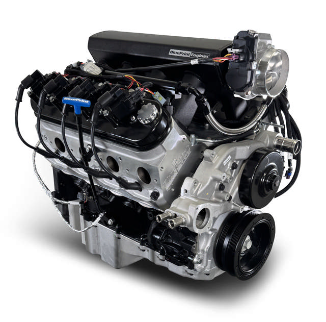 BluePrint Engines GM LS Compatible 427 c.i. Pro Series Engine - 600 Horsepower - Base Dressed - Holley Terminator X EFI System