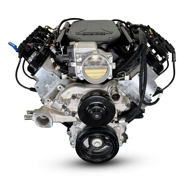 Low Profile GM LS Compatible 427 c.i. Pro Series Engine - Cast Aluminum Intake - Base Dressed - Holley Terminator X EFI System