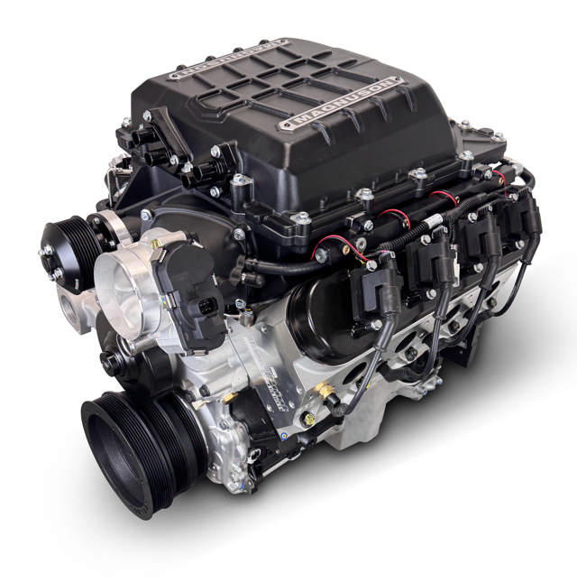 BluePrint Engines GM LS Compatible 427 c.i. Pro Series Engine - Magnuson TVS2650 - Base Dressed - No ECU / Harness