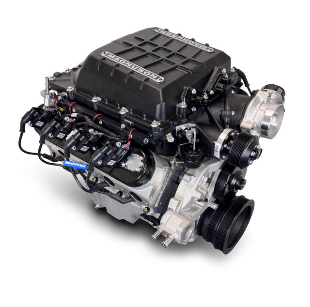 BluePrint Engines GM LS Compatible 427 c.i. Pro Series Engine - Magnuson TVS2650 - Base Dressed - No ECU / Harness