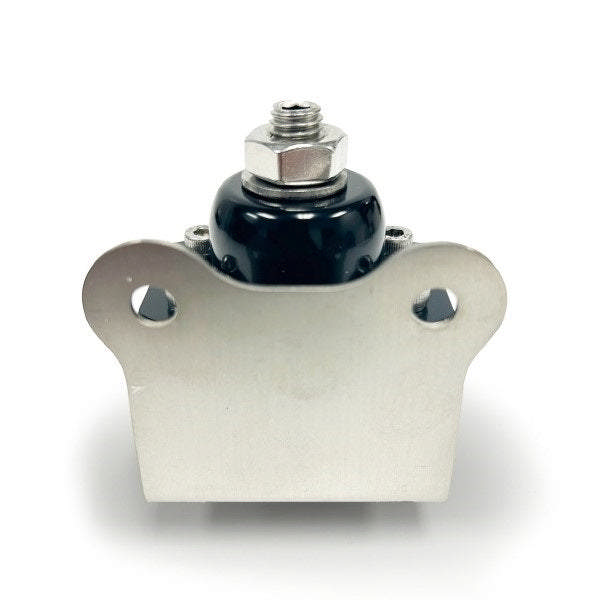 Billet Aluminum Fuel Pressure Regulator - 5-12 PSI - -6AN ORB - Black