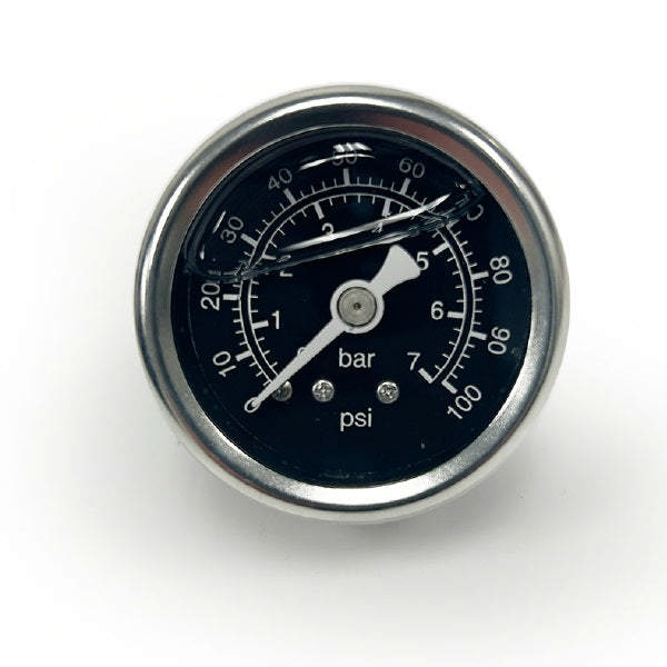 0-100 PSI LIQUID-FILLED FUEL PRESSURE GAUGE. 1/8 NPT