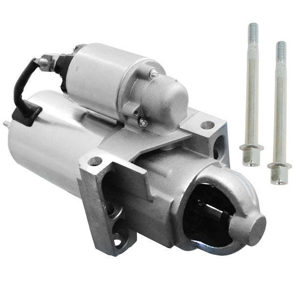 Starter - Chevy SB/BB - Staggered Mount - 168 Tooth Flywheel - Denso Style - OE Finish