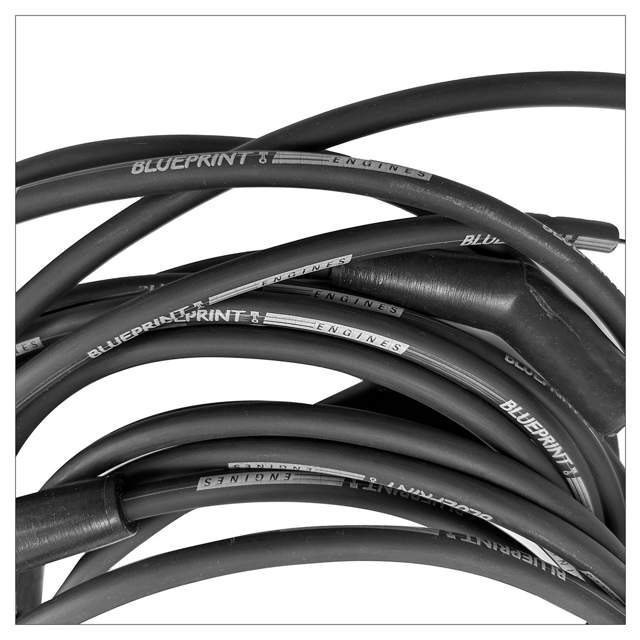 8mm Spark Plug Wire Set - 90 Degree Boots - Small Block Chevy