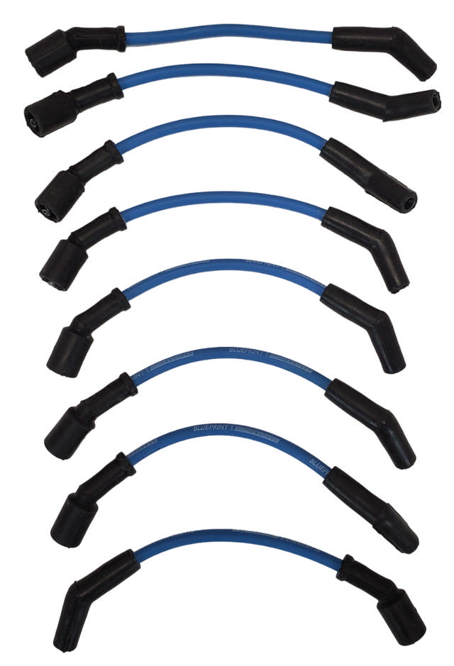 8.65mm SPARK PLUG WIRE SET - 180 DEGREE BOOTS - GM LS