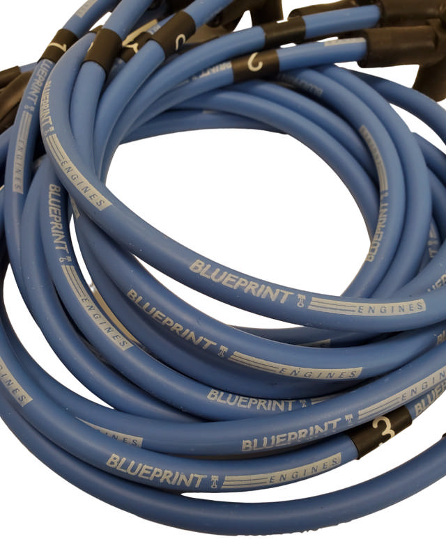 8.65mm SPARK PLUG WIRE SET - 180 DEGREE BOOTS - SMALL BLOCK CHRYSLER