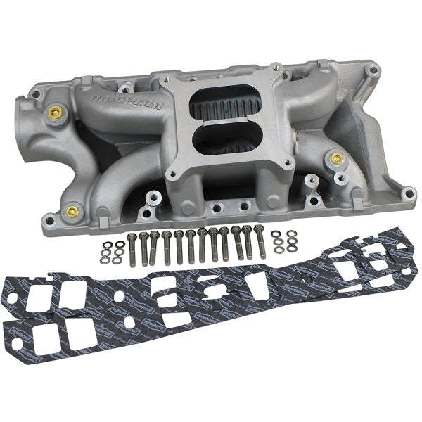 BluePrint Engines SBF 302 Intake Manifold Kit - Dual Plane - Aluminum - Natural - Square Bore - Ford - Small Block 302