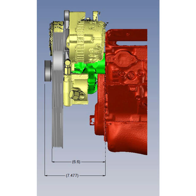 GM SB Compatible Front Accessory Drive - Full Serpentine with Alternator | Power Steering | Water Pump | Brackets and Bolts