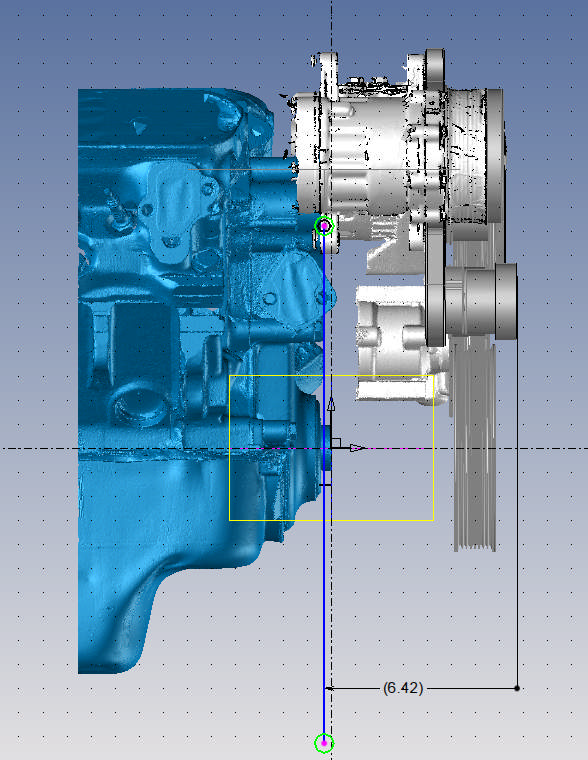 Chrysler SB Compatible Front Accessory Drive - Full Serpentine with Alternator | AC | Power Steering | Water Pump | Brackets and Bolts