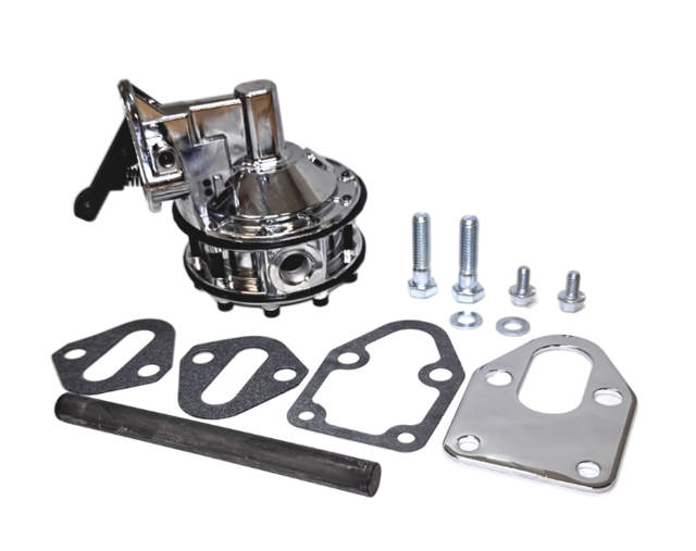 Racing Mechanical Fuel Pump - GM SB 262-400 - 6 Valve - 110 GPH and 7.5 psi