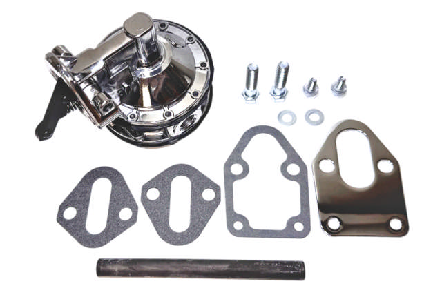 Racing Mechanical Fuel Pump - GM SB 262-400 - 6 Valve - 110 GPH and 7.5 psi