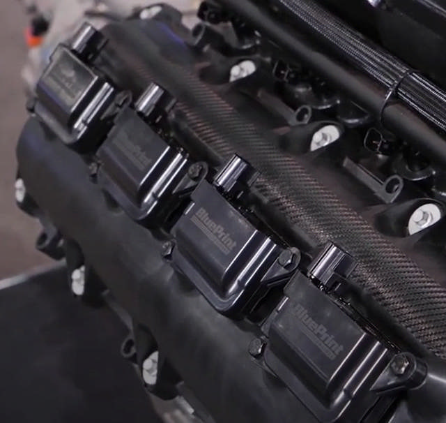 GEN III HEMI COMPATIBLE IGNITION COIL - 2006+ - PACK OF 8 - IGNITION COIL PACK - COIL-ON-PLUG - EPOXY COIL - BLACK - CHRYSLER - DODGE - RAM - HEMI