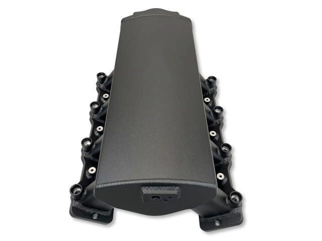 GM LS COMPATIBLE INTAKE MANIFOLD - BPE LOG - LS3 / L92 - ALUMINUM BLACK - 102MM BORE