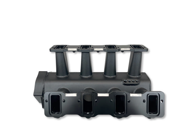 GM LS COMPATIBLE INTAKE MANIFOLD - BPE LOG - LS3 / L92 - ALUMINUM BLACK - 102MM BORE