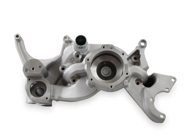Holley LS Cooling Manifold Natural - Water Pump