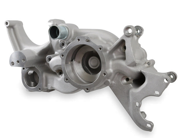 Holley LS Cooling Manifold Natural - Water Pump