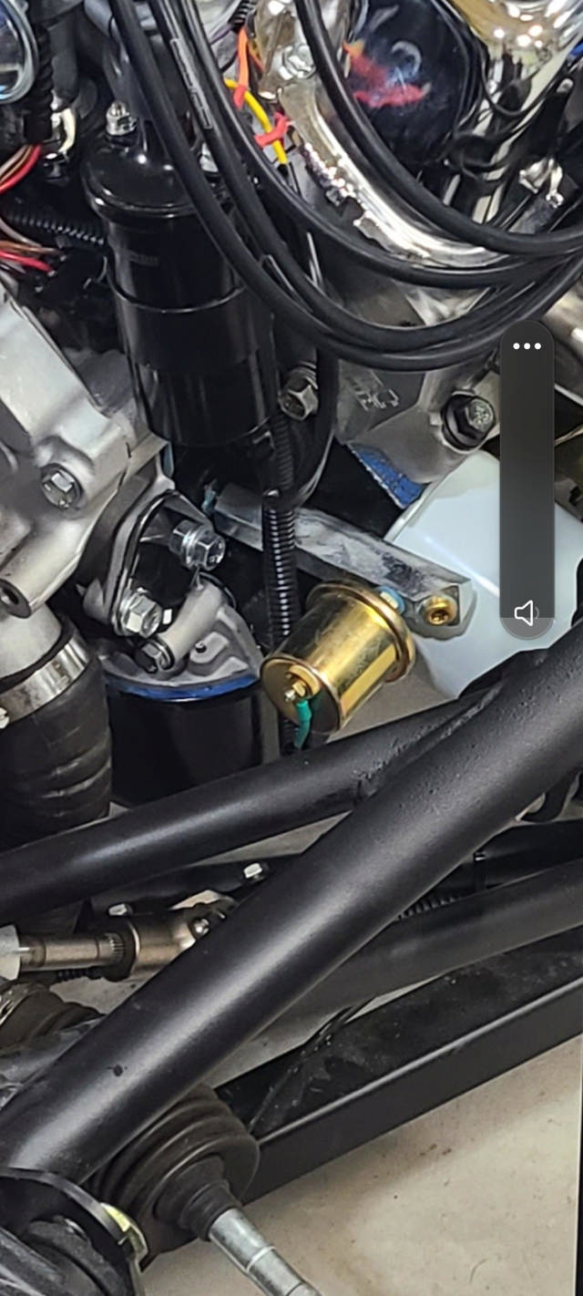 BluePrint Engines Ford Oil Pressure Extension 1/4 NPT with 1/8 NPT Port