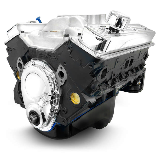 BluePrint Engines GM Marine Small Block Compatible 350 c.i. Engine - 350 Horsepower - Long Block