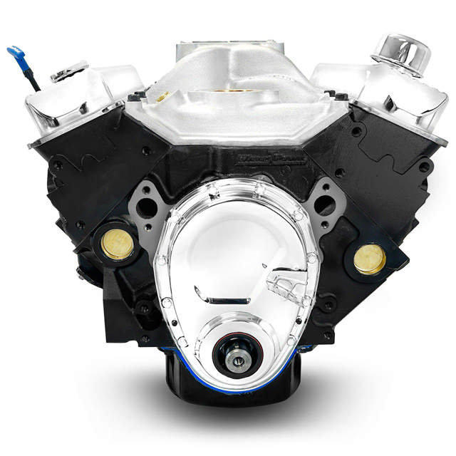 BluePrint Engines GM Marine Small Block Compatible 350 c.i. Engine - 350 Horsepower - Long Block