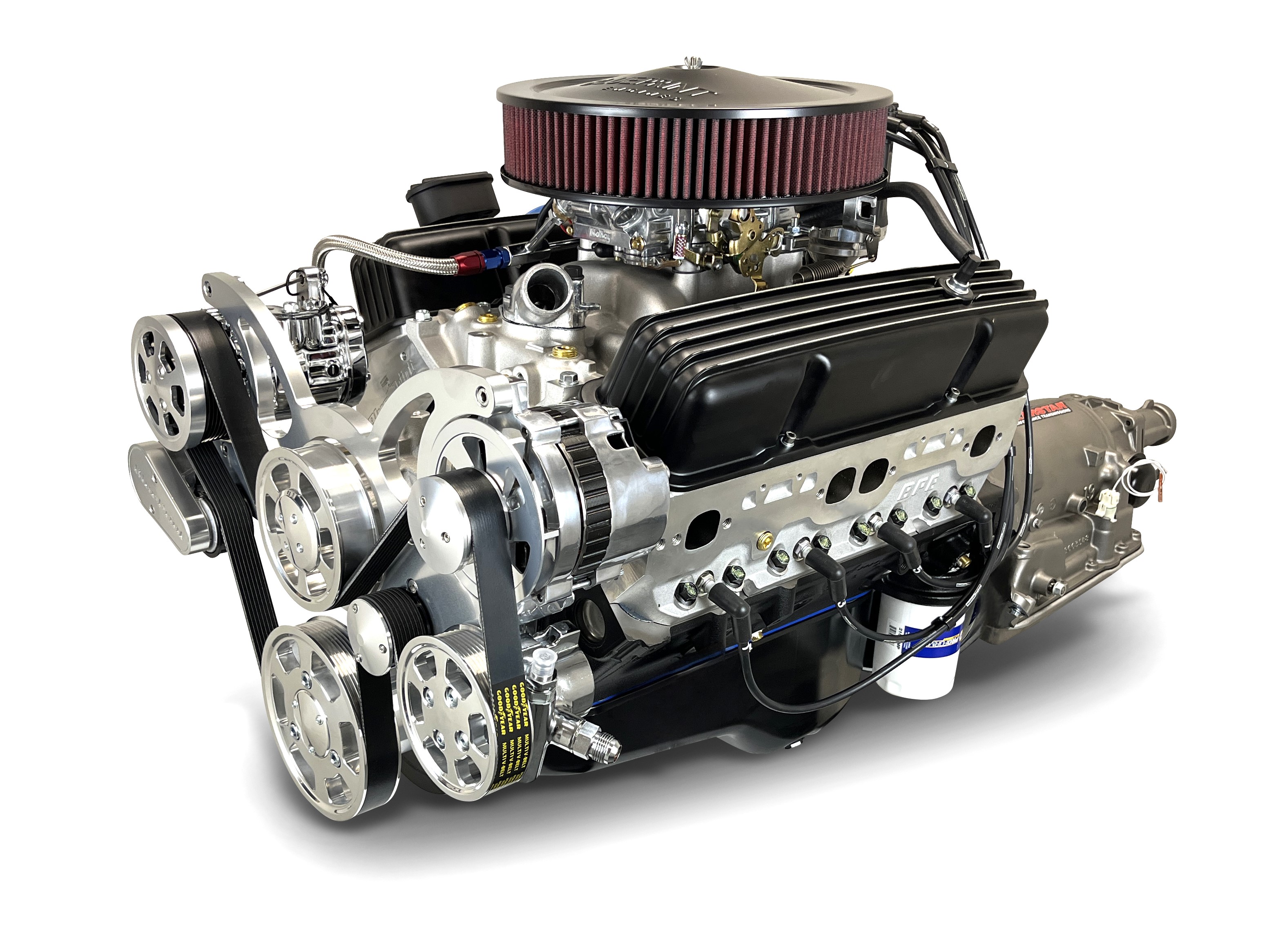 GM Small Block Compatible 383 c.i. Engine and 700R4 Automatic ...