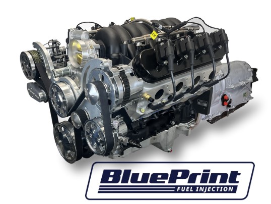 BluePrint Engines GM LS Compatible 376 c.i. Engine and ZF-8 Speed ...